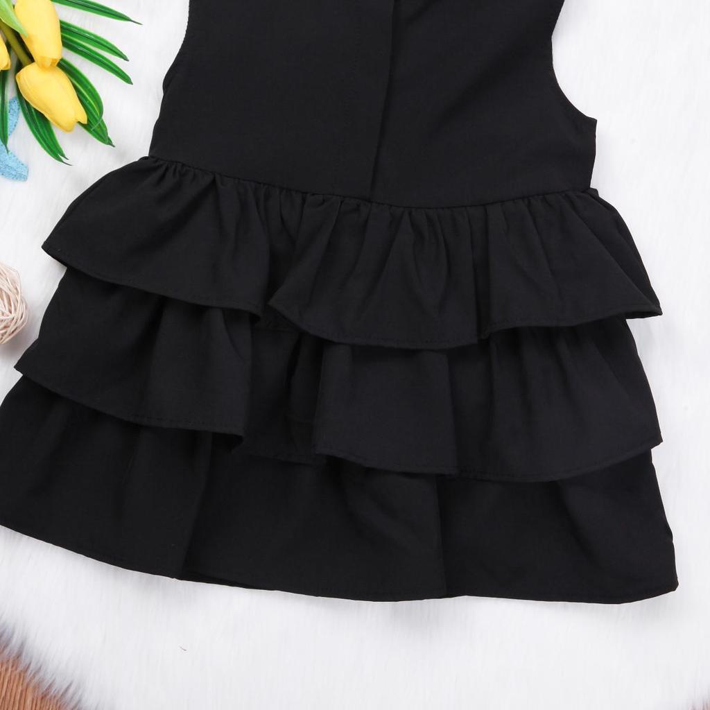 Нарядное платье без рукавов для девочки