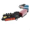 Kids Children' Back Diecast Vehicle Set, Mini Alloy Vintage Train Toy Gift Party Favors - Black