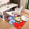 Colorful Cartoon kpop Carpet, Chair Rug,Rug for Office Bedroom living rooms, Doormat decor Fan Gift Christmas Gift