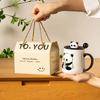 Подарочная коробка для кружки Новый стиль Женская кружка с пандой Сувенирная Керамическая чашка для воды Кофейная чашка