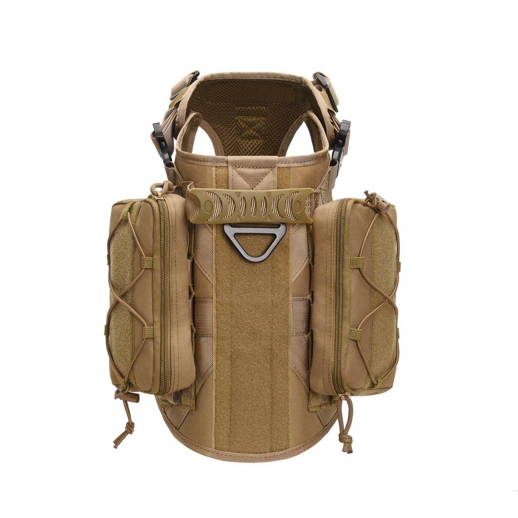 1000D Тактический жилет для собак MOLLE для прогулок и тренировок