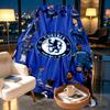 Плед Chelsea F.C. - Мягкий и Удобный, для Спальни, Путешествий, Дивана, Домашнего Декора - Подарок на День Рождения, Рождество для Друга