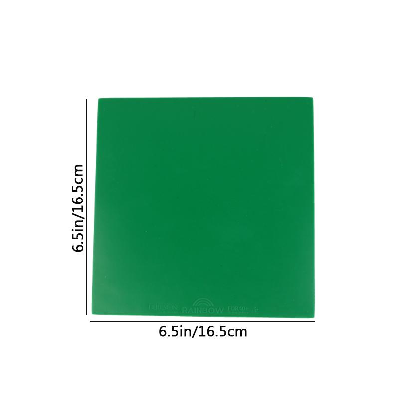 1 шт. Цветная радужная накладка для настольного тенниса, резина для пинг-понга с губкой высокой плотности 2,0 мм для тренировок