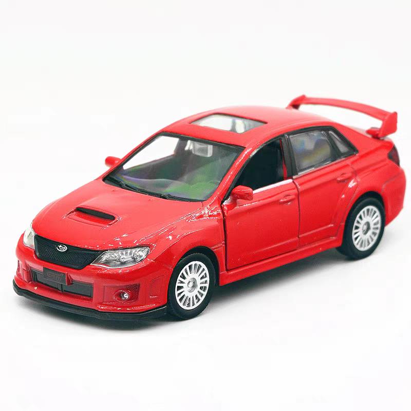 Subaru Impreza WRX STI 2010 Rally Car JDM Simulation Diecast & Toy Vehicle RMZ City 1:36 Alloy Model Gifts For Children