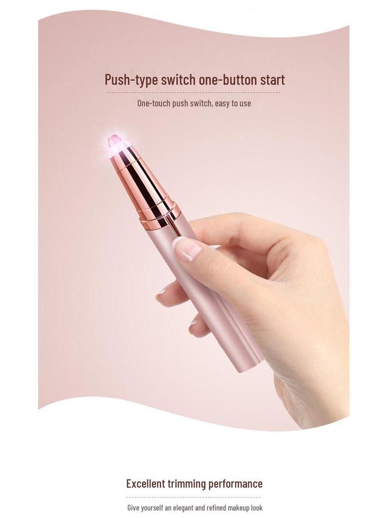 Wireless Electric Eyebrow Shaper: Automatic Pencil Trimmer & Hair Removal Shaver for Women