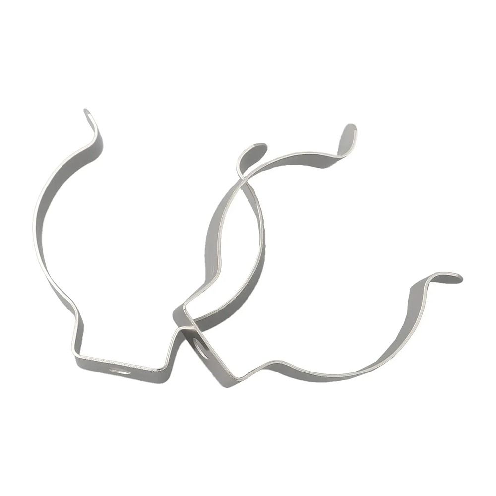 10Pcs Clamp Holders Lamp Tube Clip Heavy Duty Pipes Clamp Spring Terry Clip  for 25mm/32mm Dia Tube