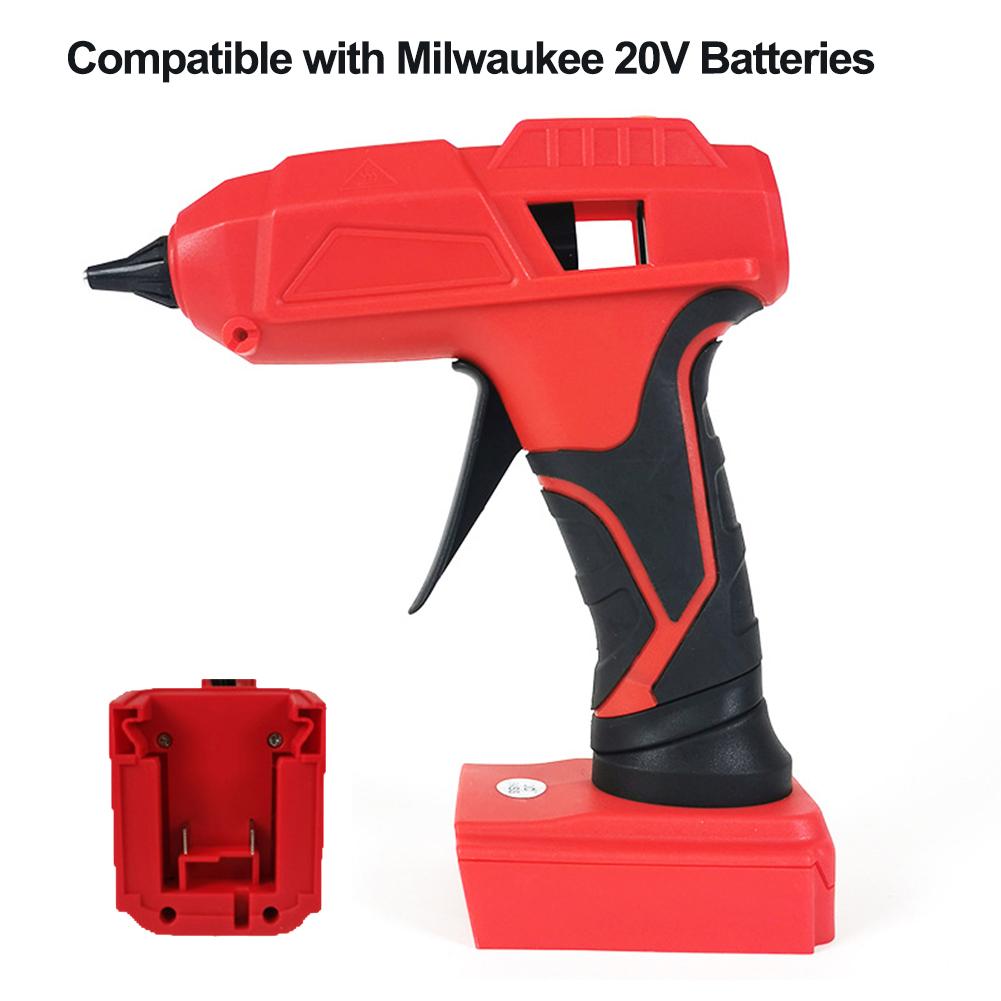 100 Вт полноразмерный пистолет для горячего клея с 5 шт. клеевыми стержнями, быстрый предварительный нагрев, промышленный клеевой пистолет, пистолет для термоплавкого клея для декоративно-прикладного искусства и DIY