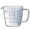 H&K Store 250ml 500ml Heat-resisting Glass Measuring Cup Milk Scale Microwave Measure Jug