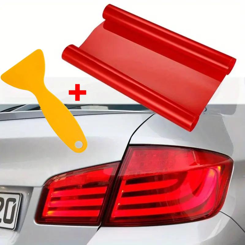 ПВХ пленка для автомобильных фар, наклейка на противотуманные фары, самоклеящаяся фольга для автомобильных фар, аксессуары для автомобиля 30X60 см