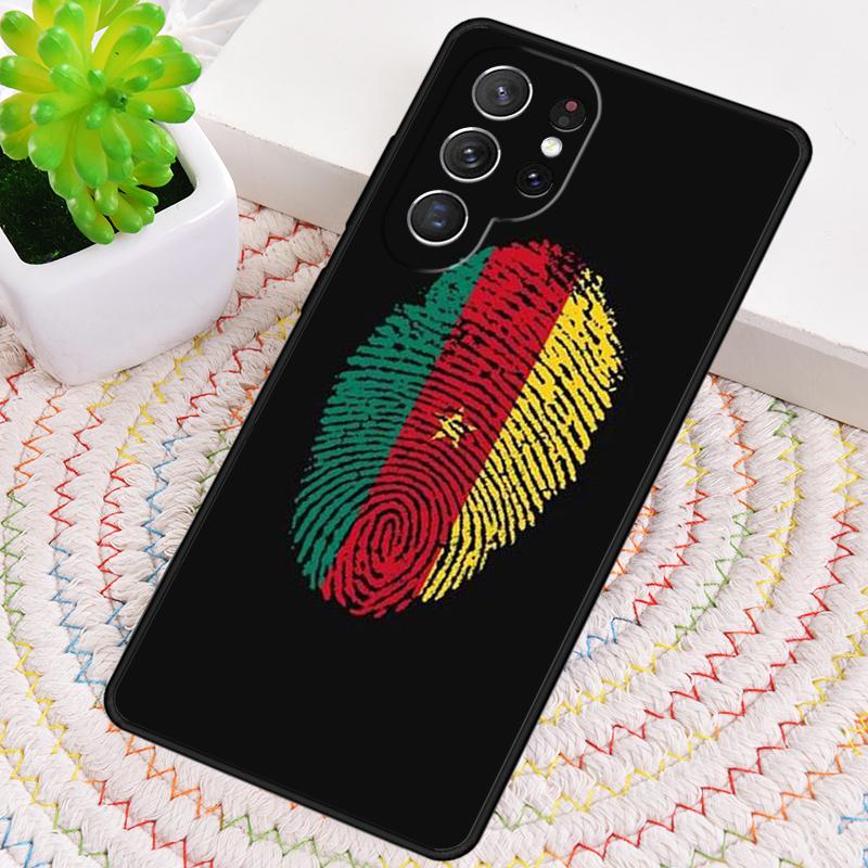 Чехол для телефона Флаг Республики Камерун Для Samsung Galaxy note 10 pro S26 S25 S24 S23 S22 Ultra Plus S21 FE S20 Ударопрочный чехол