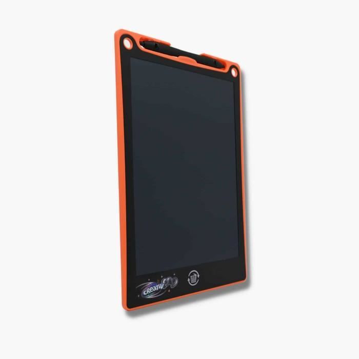 10 Inch Magic Slate - CREATIVPAD - Orange - For Drawing and Writing