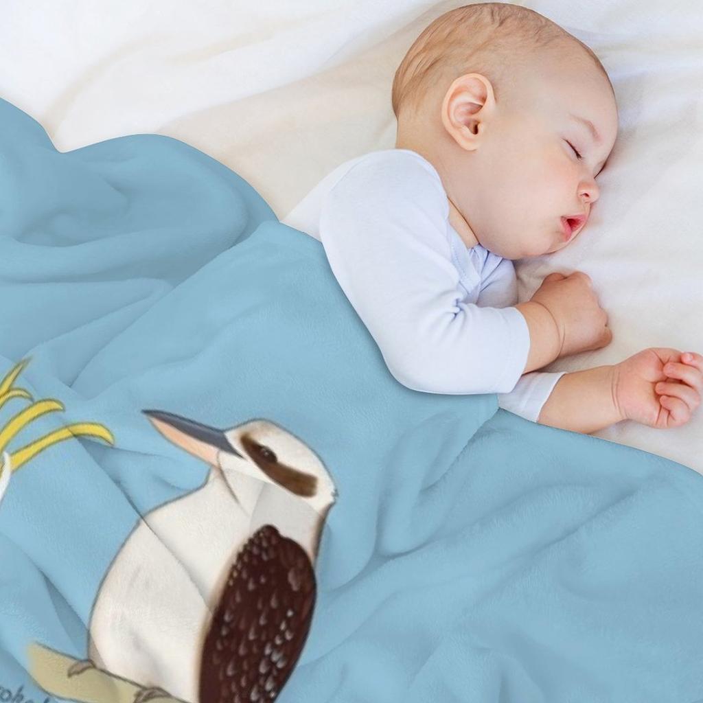 Sqwawk, Warble, Hoot Throw Blanket Hair sofa bed Loose Custom Blankets