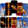 Для iPhone 16 15 X XR Samsung Galaxy S24 S23 A16 A06 14C A15 Xiaomi Redmi Note 13 12 11 Pro Max 9 14 Plus Huawei OPPO Обои Испания Флаг Чехол для телефона