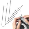 Спицы для носков Спицы для вязания кос Спицы с волшебными кончиками Спицы для вязания пряжей Вязальные спицы