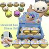 Сжимающая игрушка для снятия стресса, имитирующая пельмень и баоцзы, медленно поднимающийся шарик из теста, мягкая игрушка-фиджет, сенсорная игрушка, разработанная для снятия тревоги и расслабления