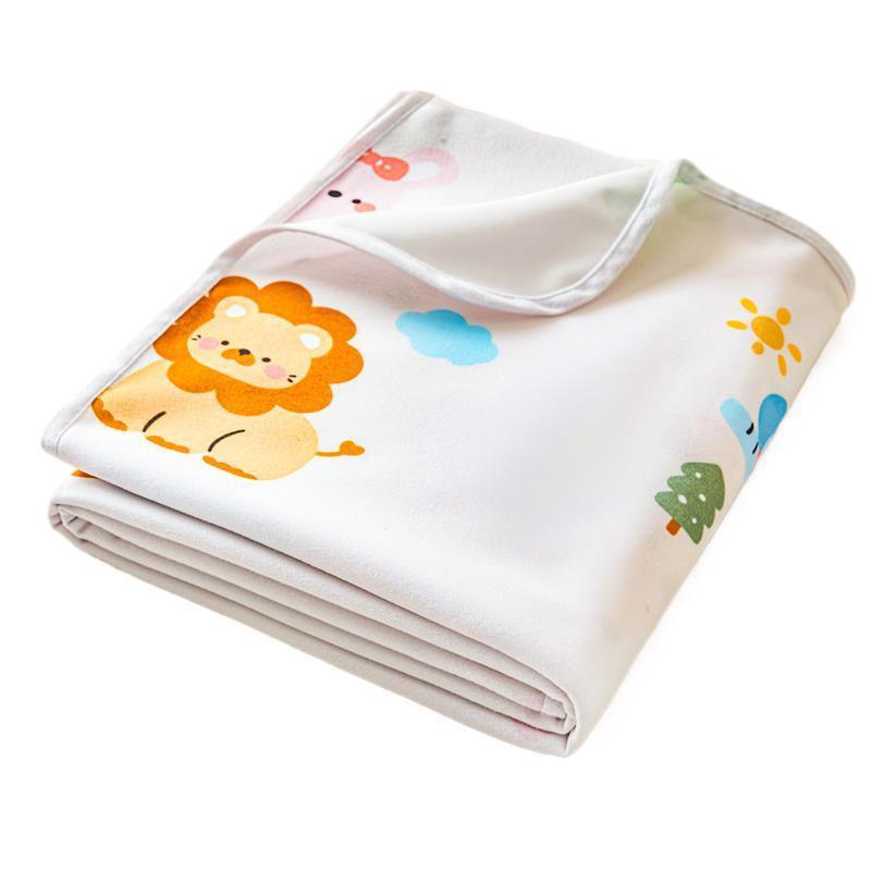 Washable Waterproof Crib Mattress Pad Baby Toddler Bed - Cotton Top Breathable Protector Cover Sheet