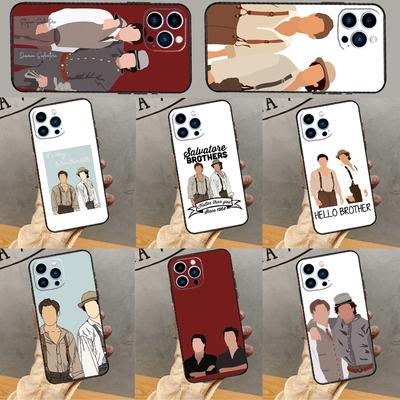 Salvatore Brothers 1864 Damon Stefan Чехол для телефона для iPhone 16 Pro Max 15 14 13 12 11 Pro Max Plus 12 13 Mini XR 16e Funda Чехол