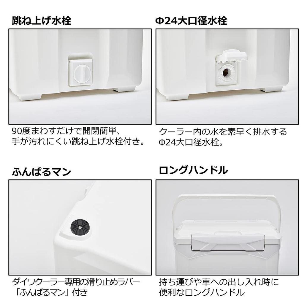 Daiwa Охладитель Provisor REX GU2800 Черный ящик/уретан