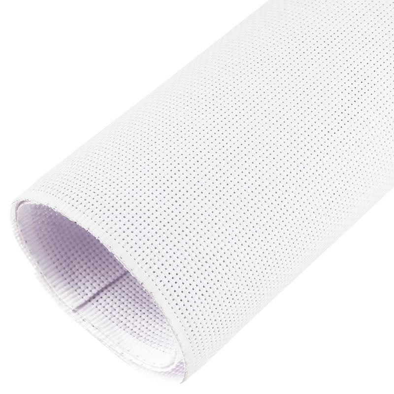 Набор ткани для вышивки крестом 11CT White Grid из полиэстера и хлопка – Утолщенная ткань для вышивки для домашнего текстиля
