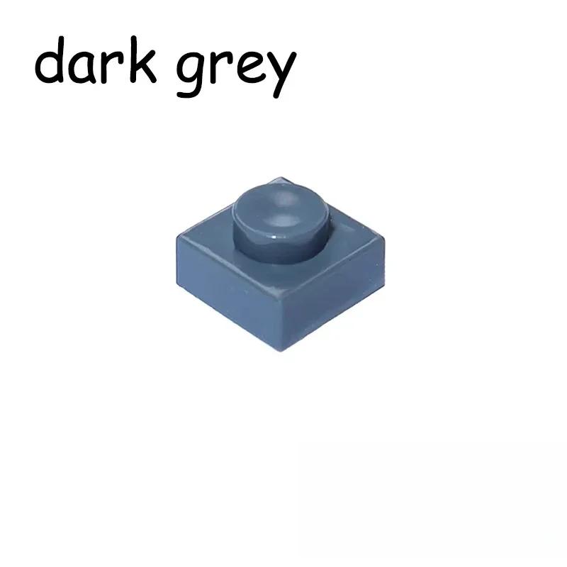 3024 1x1 Dot 1*1 Thin Plate MOC Assemble Particles DO IT YOURSELF 250/500PCS Construction Bricks Figures Blocks Learning Creativity Toy