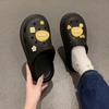 Fashion Summer Kawaii Woman Slippers Anime Shoes for Women 2024 Sandals Cartoon Outside Junior Cute On Beach Slides Designer Promotion F