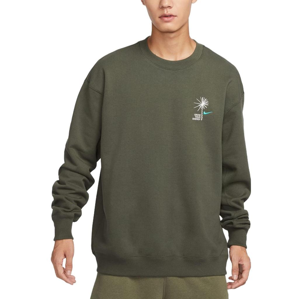 Nike Спортивная толстовка мужская хаки-зеленый FV8457-325