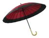 Santos Unisex Japanese Umbrella 24 Ribs 60cm NEW Snake Eyes Red X Black JK-146-01
