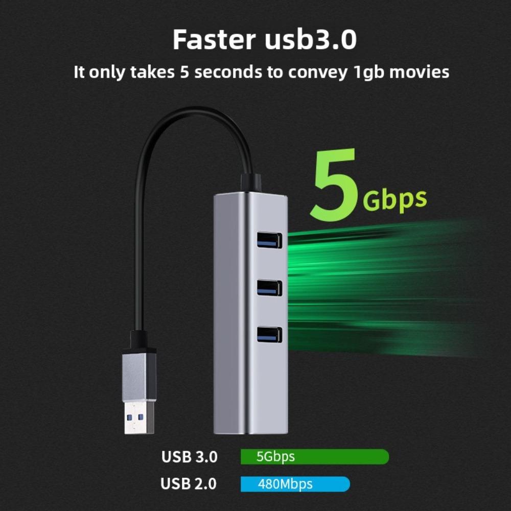 USB 3.0 Gigabit Ethernet адаптер RJ45 LAN сетевой концентратор карта с Plug and Play для ноутбука ПК Mac