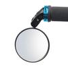 1 Pair Bicycle Rearview Mirrors Convex Lens Adjustable Wider View Cycling Rear View Mirrors Bike Supplies