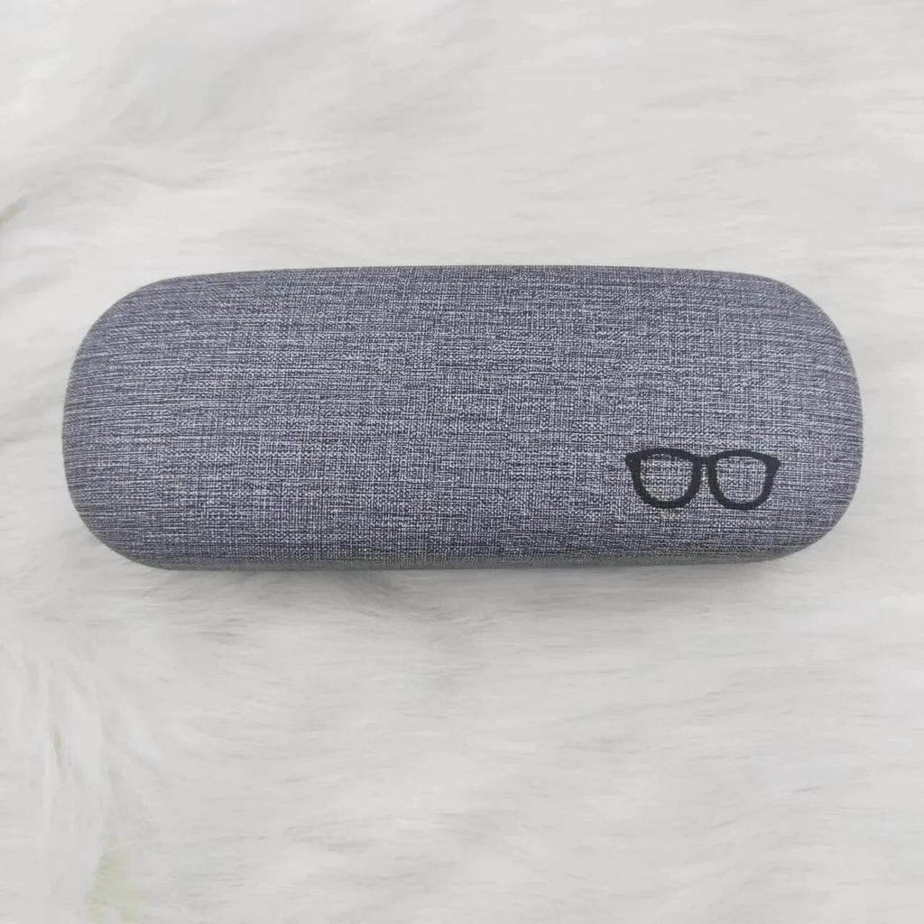Fashion Glasses Case Hard Shell Linen Fabrics Eyewear Cases Cover Protective for Men Women Sunglasses Eyeglasses Glasses Box