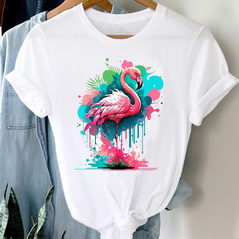 (Азиатский размер) lip стиль 90-х милый принт женская женская футболка верхняя одежда повседневная цветочная мода короткий рукав футболка женская графическая футболка