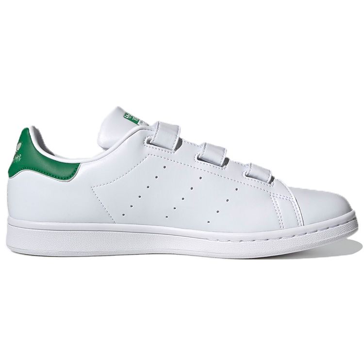 Adidas Stan Smith White Green Unisex Sneakers Cloud-White FX5509