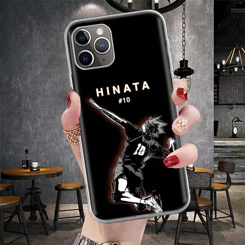 Haikyuu Oya Волейбол Аниме Мягкий Чехол Для Телефона Для IPhone 11 17 Air 16E 16 Pro Max 15 + 14 Plus 13 Mini 12 Apple 7 SE 8 Fundas Coq