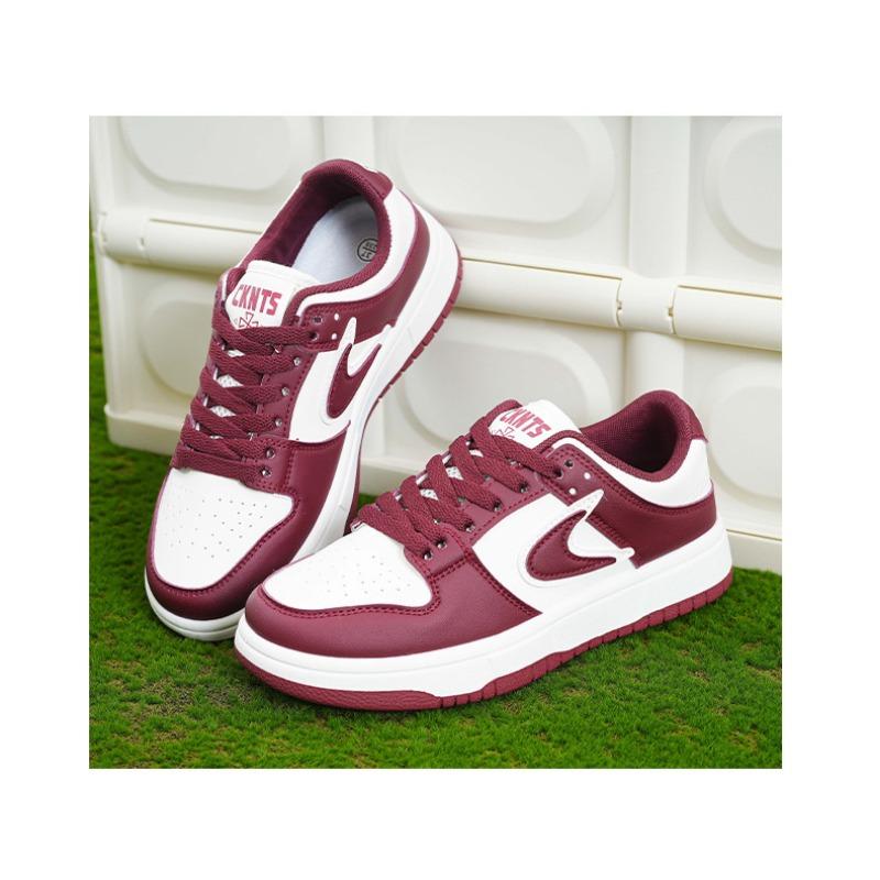 Новые женские туфли универсальные нишевые модные повседневные белые туфли со шнуровкой для спорта