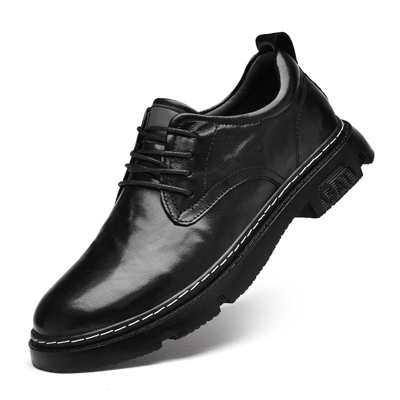 Новая мужская обувь Мужская обувь из натуральной кожи Свадебная обувь Высокого качества Мужская повседневная офисная обувь Мужская удобная обувь Оксфорды