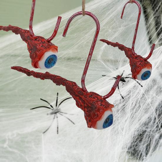 Хэллоуин вырванные глазные яблоки украшения страшные поддельные глазные яблоки с крючком готика