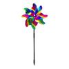 Reflective Bird Repellent Pinwheel Lightweight Bird Control Wind Spinner Garden Decoration Outdoor Windmill Ornament for Protecting Roof Orchard Yard