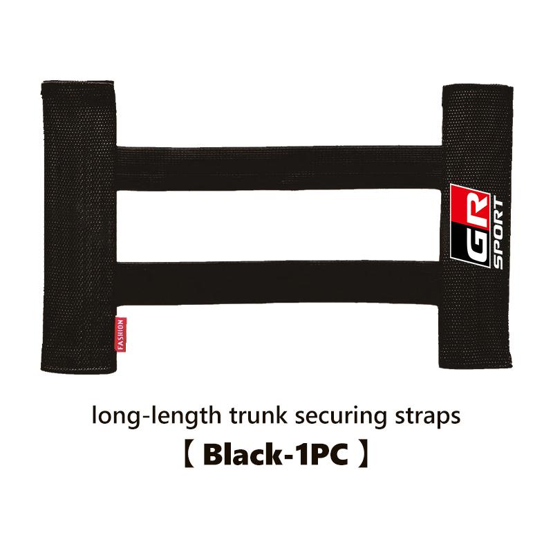 CKB1 For Toyota Car Back Rear Trunk Storage Mesh Fixed Straps Storage Net Seat Back Fixing Bag GR MN Corolla Yaris Aygo Prius RAV4