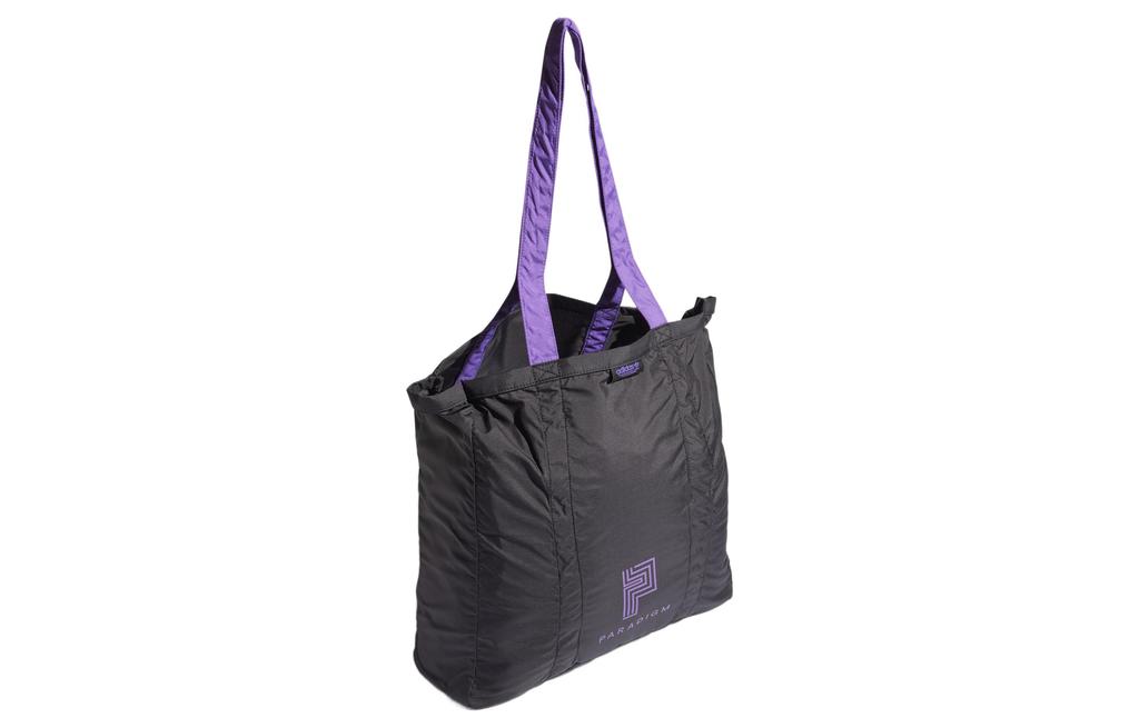 Adidas Originals Trefoil PARADIGM Collaboration Polyester Shoulder Bag Men's Black HB8555