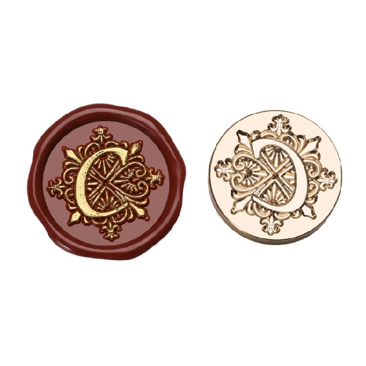 Печать из сургуча с буквой D, Печать для запечатывания писем сургучом для упаковки подарков, Скрапбукинга