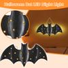 Halloween Wall Decor Bat/ Light Mud Cake LED Bat/ Decoration