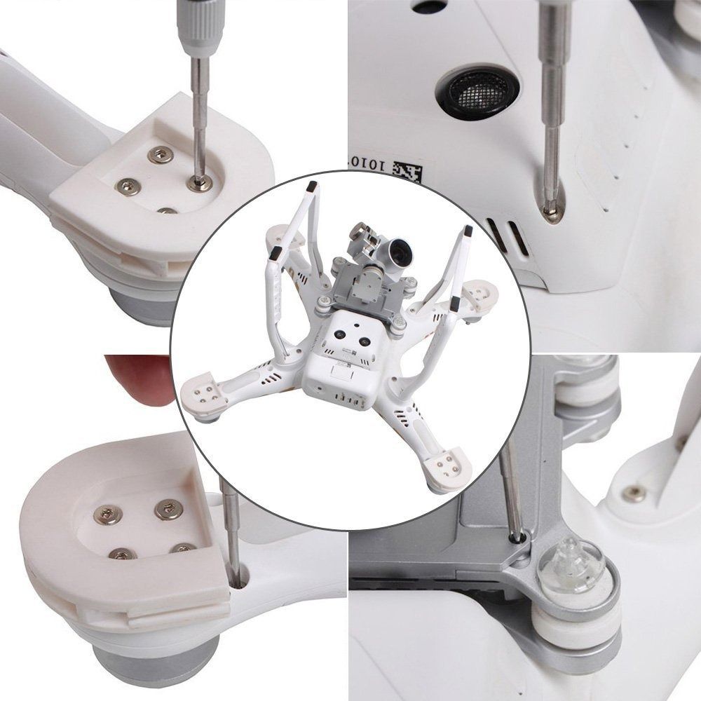 Professional Hex Accessories for DJI Phantom 3/4 Repair Tool Kit RC Drone 13 in 1 Screwdriver Sets