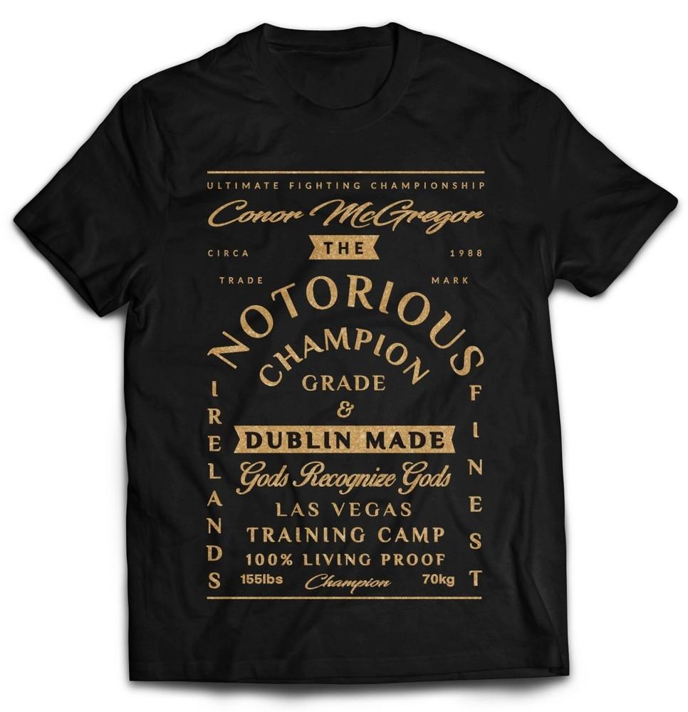 New Conor McGregor Men’s Full Size Short Sleeve T-Shirt HT036 Unisex T-Shirt