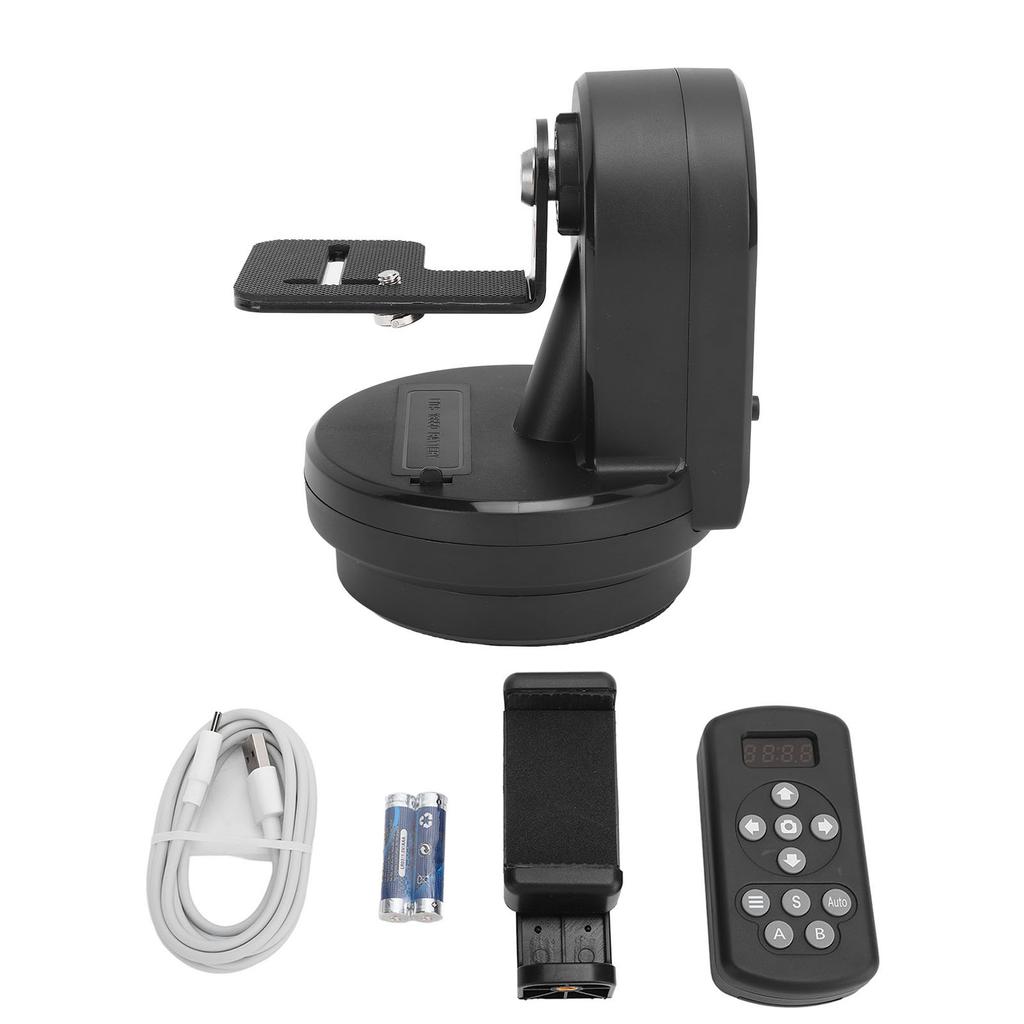 YT800 Вращающаяся Панорамная Головка Наклона 5Вт 2,4 ГГц Пульт Дистанционного Управления Вращение на 360 Градусов Отверстие с Винтом 1/4 дюйма Фотография