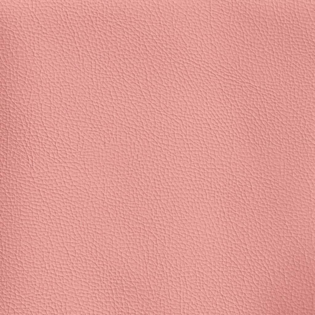 Gaming Chair in White and Pink Artificial Leather