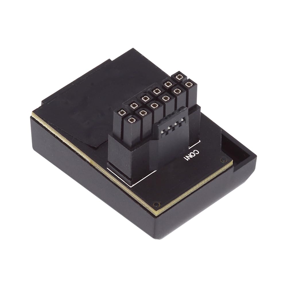 Cablecc 12VHPWR Male To Female Adapter Power Modular Extension 90 Degree for 3080 3090TI PSU 16 Pin Graphics Card PCI-E 5.0 ATX3.0 12+4P