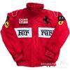 Vintage F1 Racing Embroidered Jacket Cotton Padded Motorcycle Riding Baseball Coat Unisex