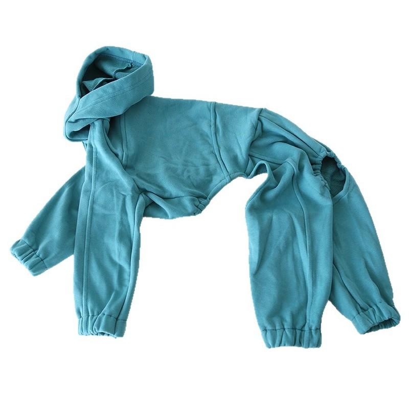 Petstyle Dog Jumpsuit High Collar Four-Legs Sweatshirt Italian Greyhound Whippet Clothes Athletic Tracksuit Soft Pajamas
