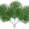 Simulation Plant Artificial Palm Leaf Single False Leaf Plastic Iron Tree Leaf Green Loose-Tailed Sunflower Arrangement Decoration