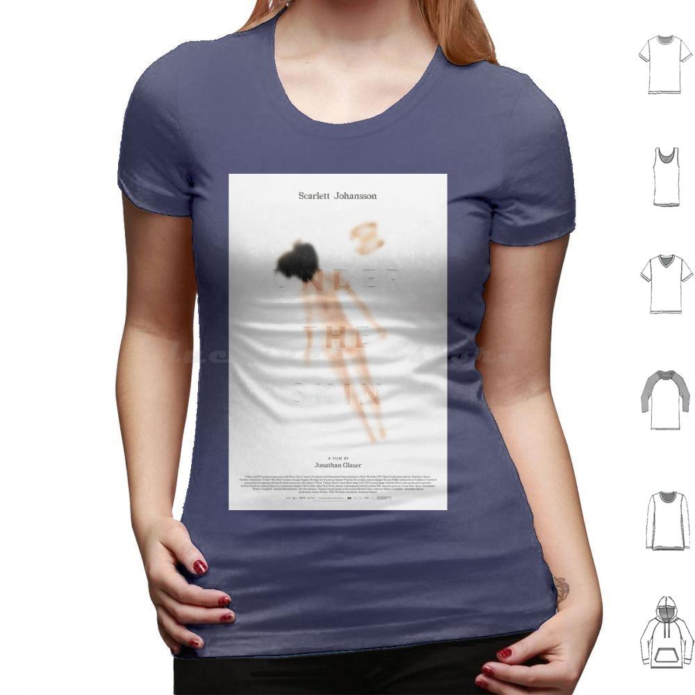 Under The Skin T Shirt 6xl Cotton Cool Tee Skin Movie Film White Type Typography Composition Cinema Classic Minimal Universe